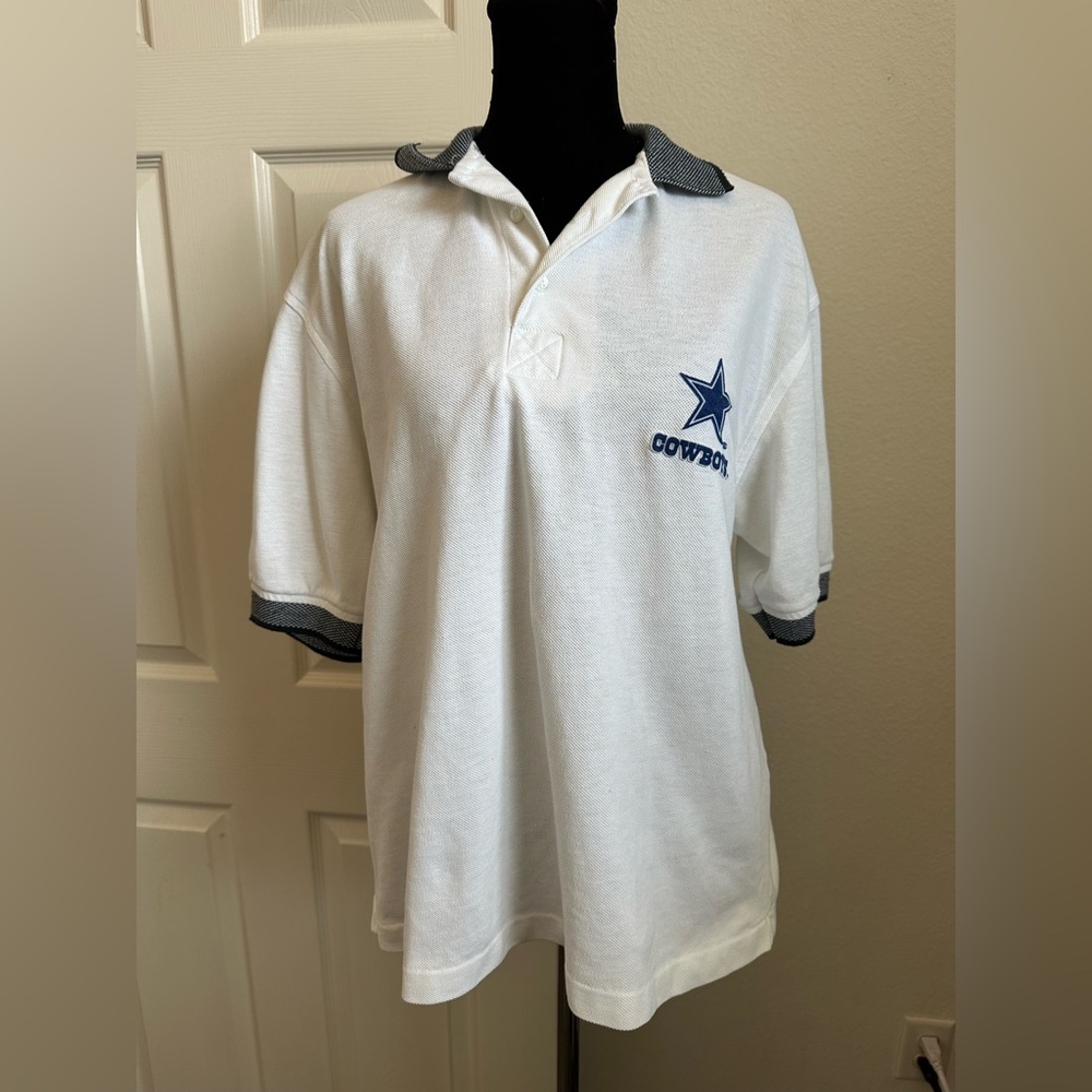 Vintage Dallas Cowboys Dino Team Sports Polo